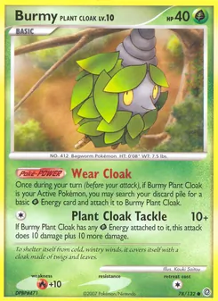 Burmy Plant Cloak (Secret Wonders #78)