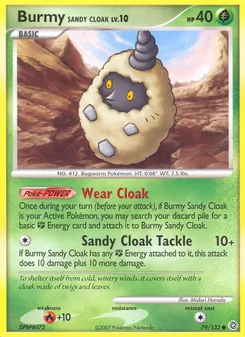 Burmy Sandy Cloak (Secret Wonders #79)