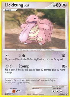 Lickitung (Secret Wonders #91)