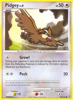 Pidgey (Secret Wonders #99)