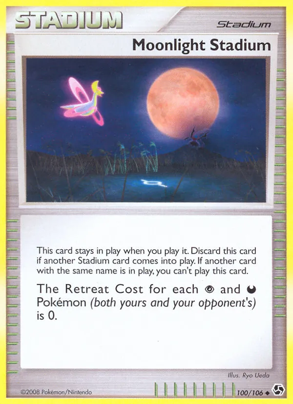 Moonlight Stadium — Great Encounters #100 (Pokémon TCG card)