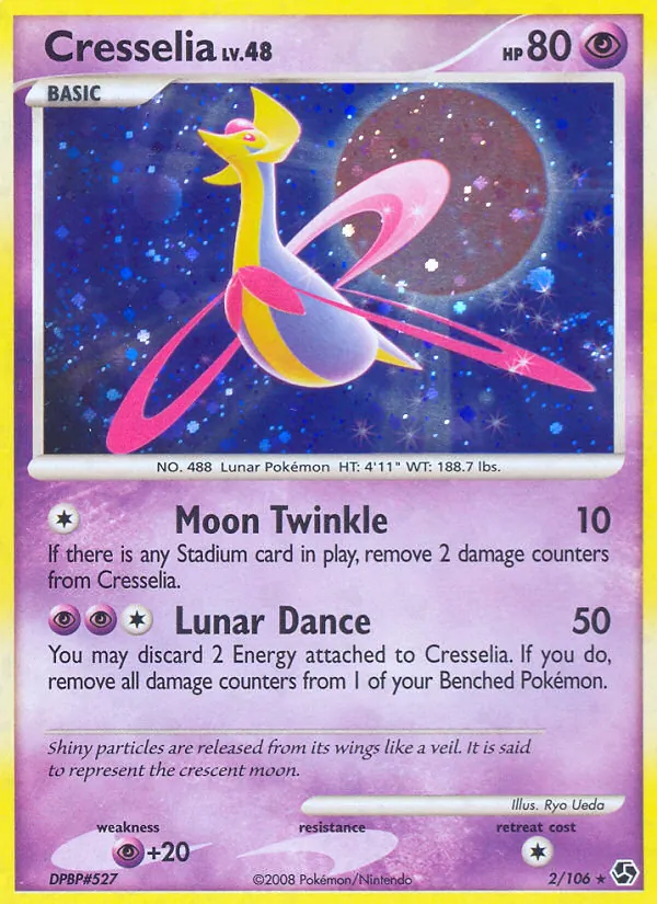 Cresselia — Great Encounters #2 (Pokémon TCG card)