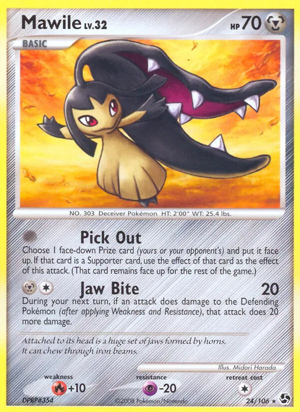 Mawile — Great Encounters #24 (Pokémon TCG card)