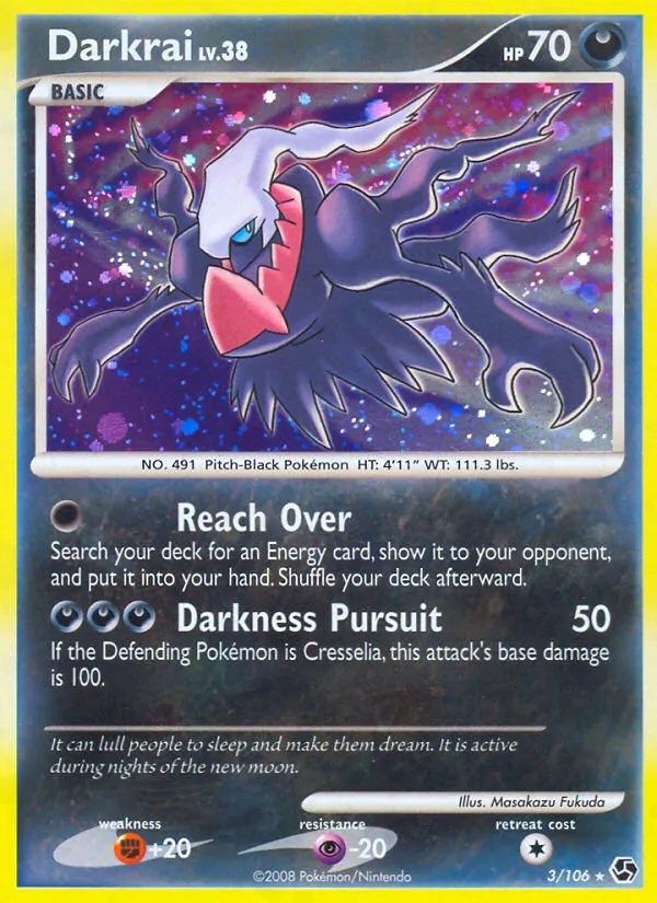 Darkrai — Great Encounters #3 (Pokémon TCG card)