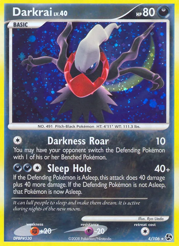 Darkrai — Great Encounters #4 (Pokémon TCG card)