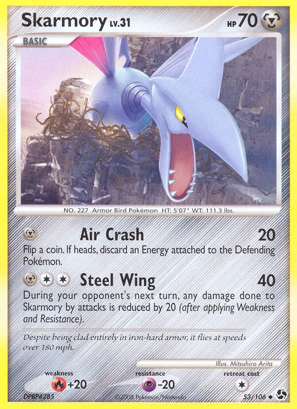 Skarmory — Great Encounters #53 (Pokémon TCG card)