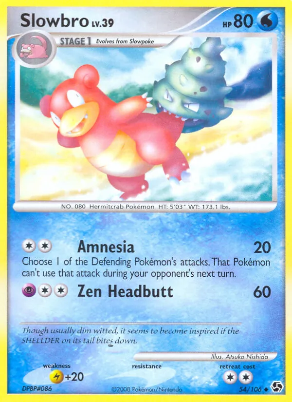 Slowbro — Great Encounters #54 (Pokémon TCG card)