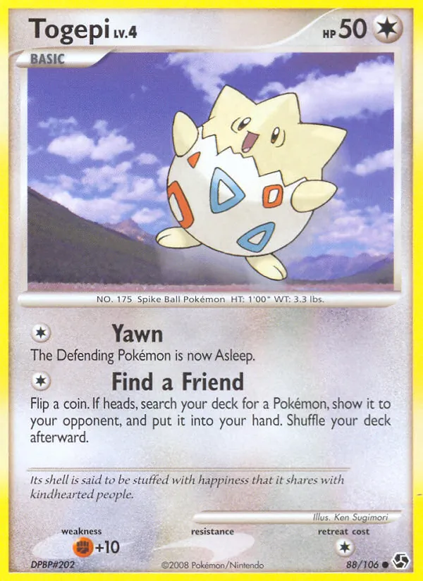 Togepi — Great Encounters #88 (Pokémon TCG card)