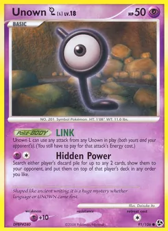 Unown L (Great Encounters #91)