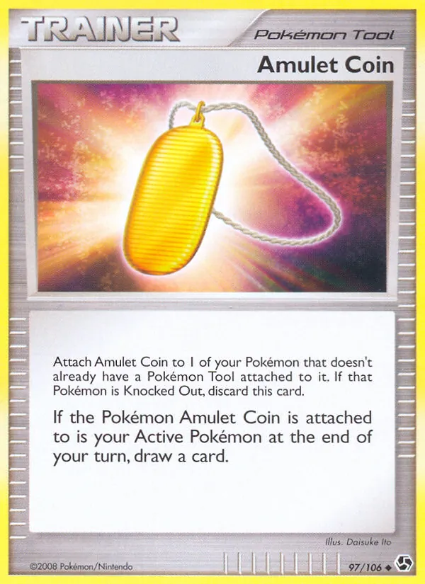 Amulet Coin — Great Encounters #97 (Pokémon TCG card)