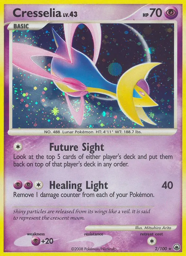 Cresselia — Majestic Dawn #2 (Pokémon TCG card)