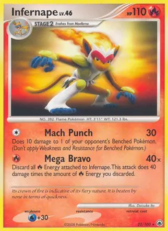 Infernape (Majestic Dawn #22)