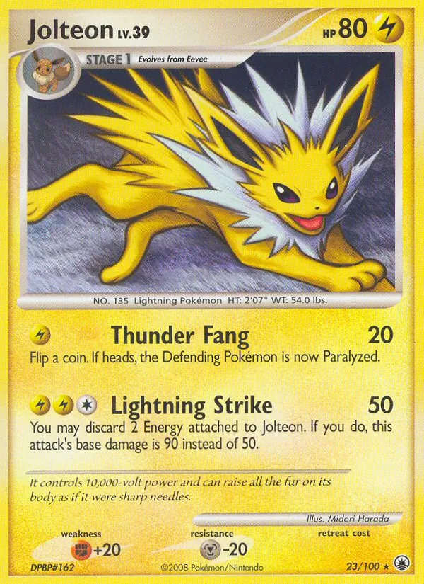 Jolteon — Majestic Dawn #23 (Pokémon TCG card)