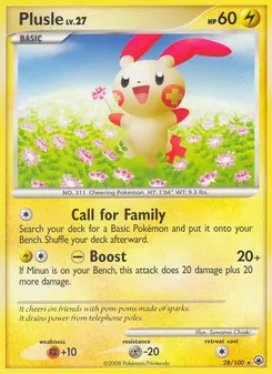Plusle (Majestic Dawn #28)