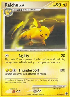 Raichu (Majestic Dawn #45)