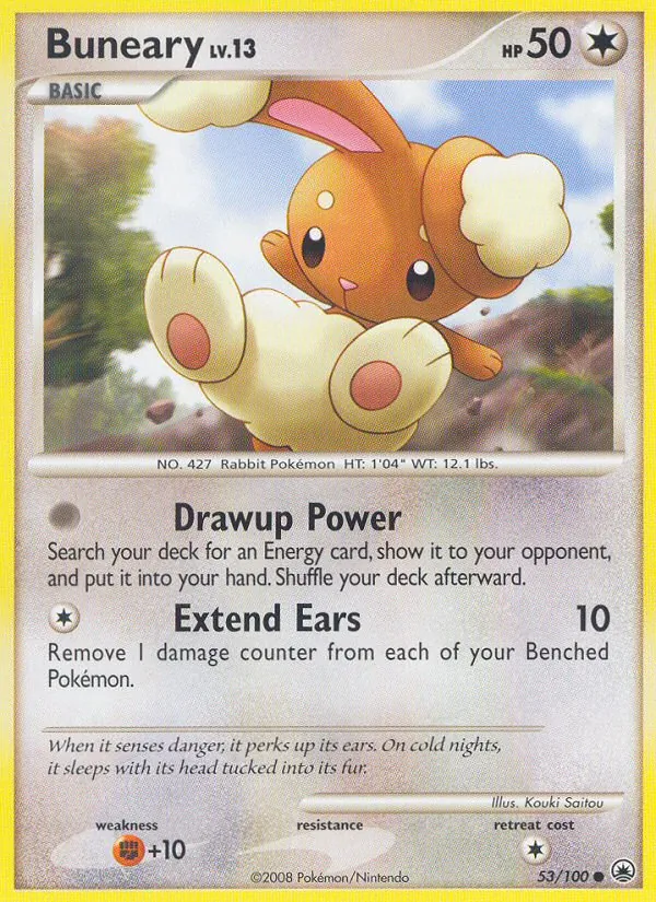 Buneary — Majestic Dawn #53 (Pokémon TCG card)