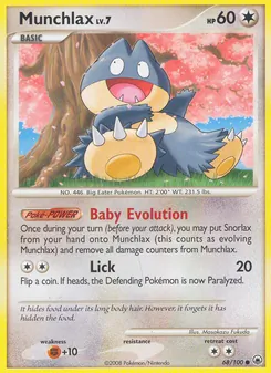 Munchlax (Majestic Dawn #68)