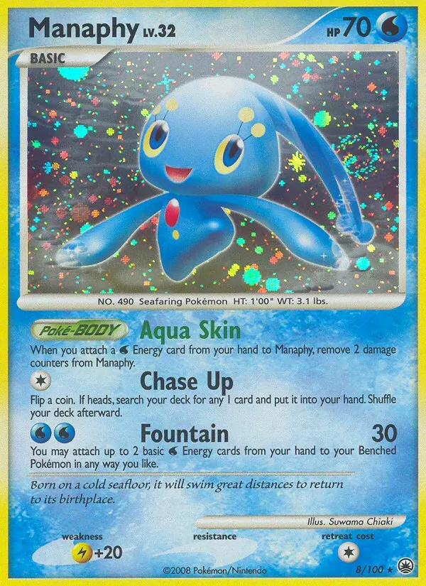 Manaphy — Majestic Dawn #8 (Pokémon TCG card)
