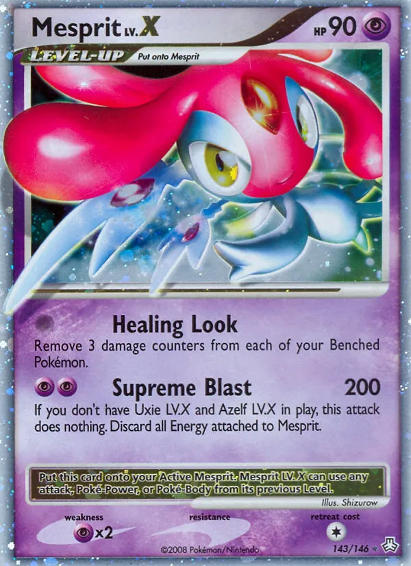 Mesprit — Legends Awakened #143 (Pokémon TCG card)