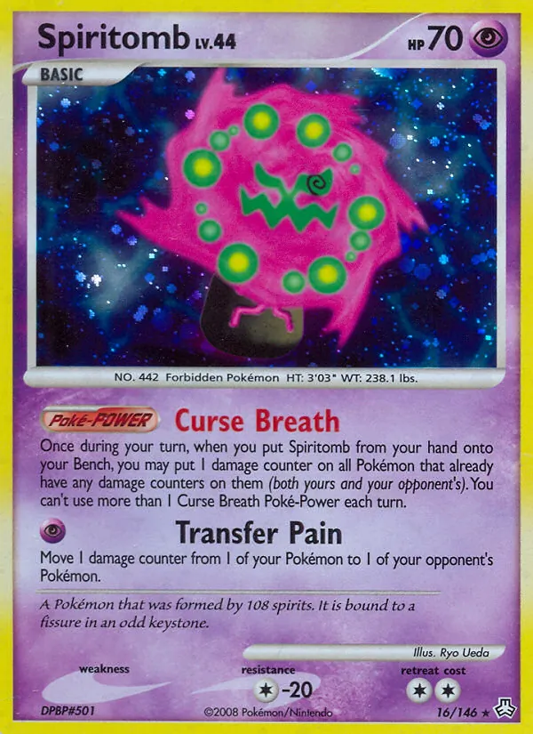 Spiritomb — Legends Awakened #16 (Pokémon TCG card)