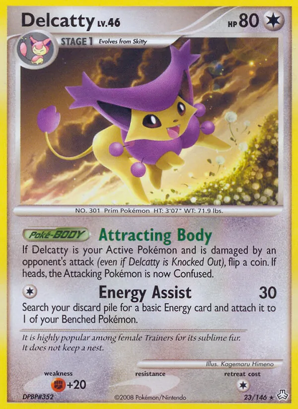Delcatty — Legends Awakened #23 (Pokémon TCG card)