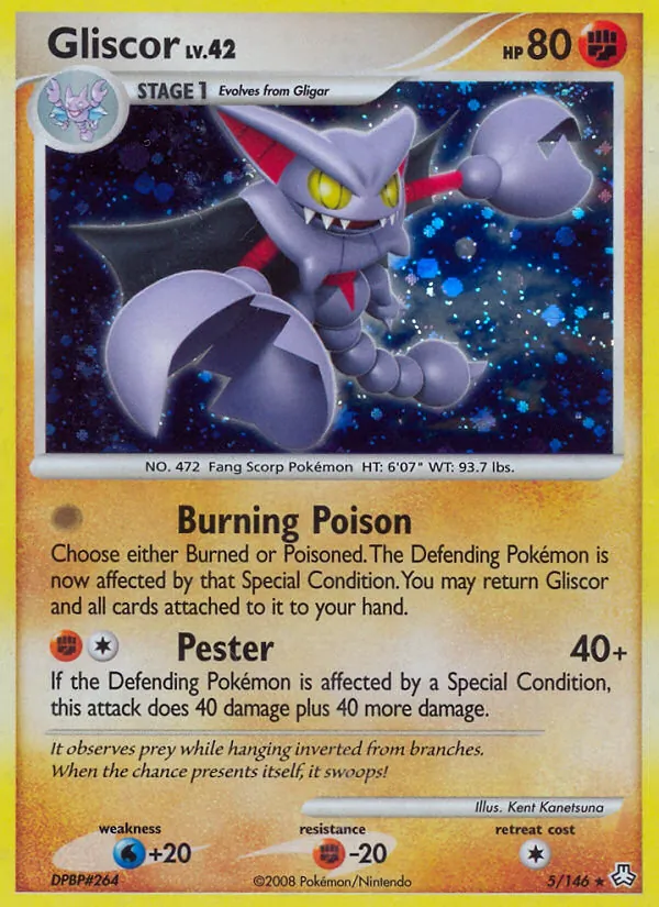 Gliscor — Legends Awakened #5 (Pokémon TCG card)