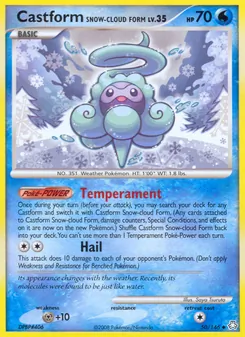 Castform Snow-cloud Form (Legends Awakened #50)