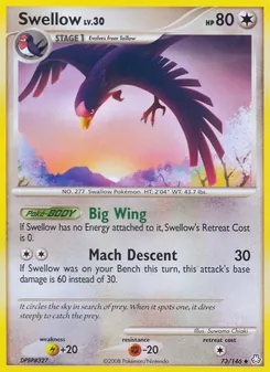 Swellow (Legends Awakened #73)