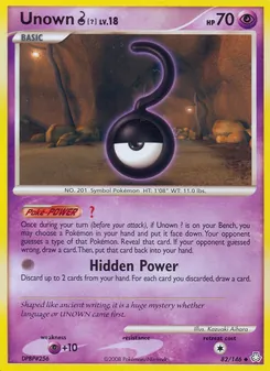 Unown ? (Legends Awakened #82)