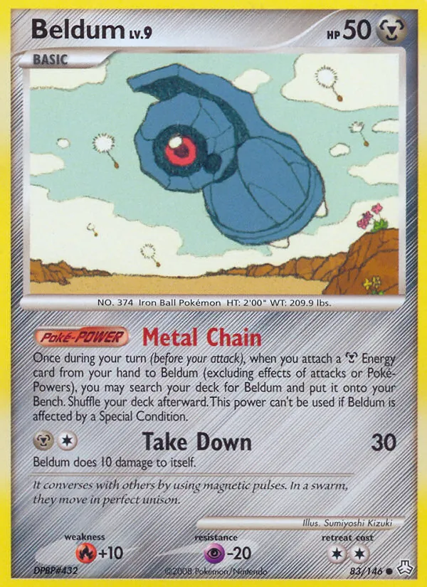 Beldum — Legends Awakened #83 (Pokémon TCG card)