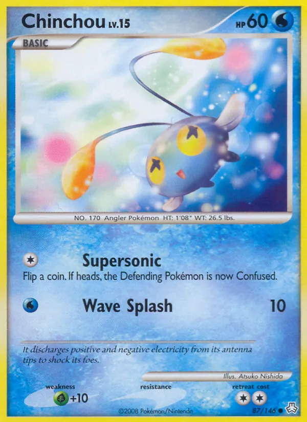 Chinchou — Legends Awakened #87 (Pokémon TCG card)