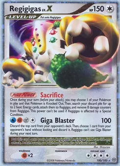 Regigigas (Stormfront #100)