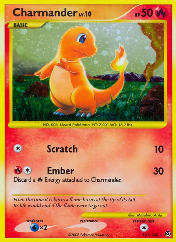 Charmander — Stormfront #101 (Pokémon TCG card)