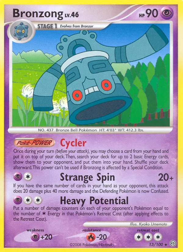 Bronzong — Stormfront #13 (Pokémon TCG card)