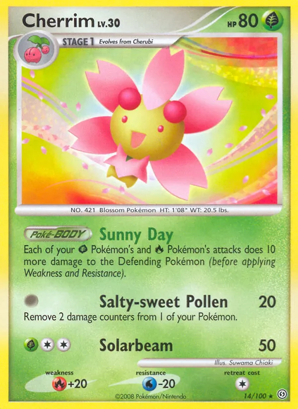 Cherrim — Stormfront #14 (Pokémon TCG card)