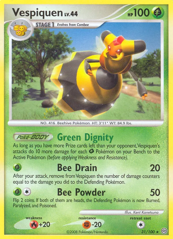 Vespiquen — Stormfront #31 (Pokémon TCG card)