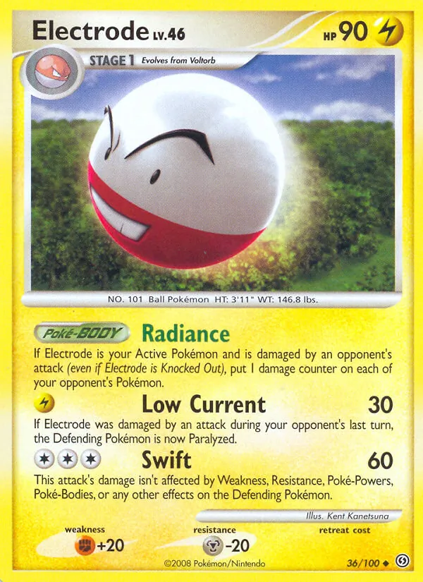 Electrode — Stormfront #36 (Pokémon TCG card)