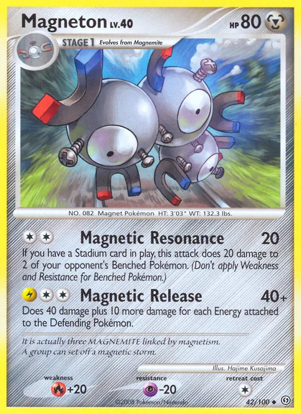 Magneton — Stormfront #42 (Pokémon TCG card)