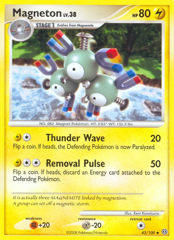 Magneton — Stormfront #43 (Pokémon TCG card)