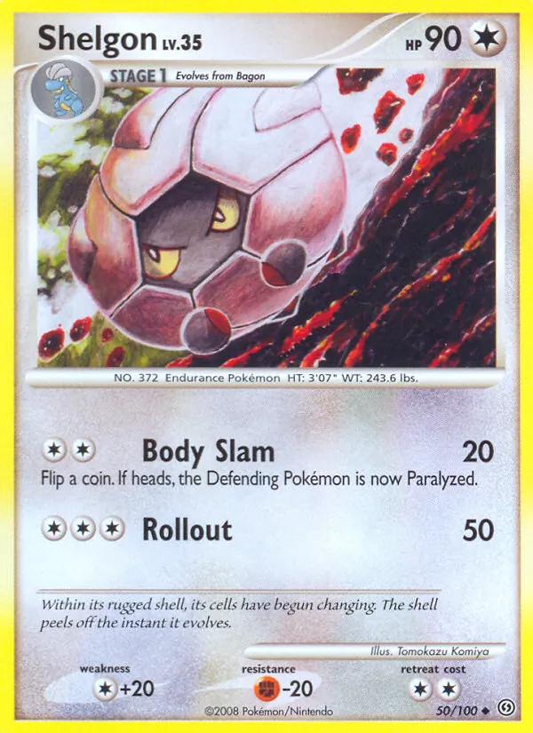 Shelgon — Stormfront #50 (Pokémon TCG card)
