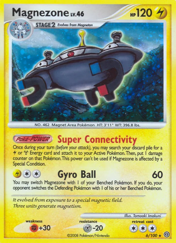 Magnezone — Stormfront #6 (Pokémon TCG card)
