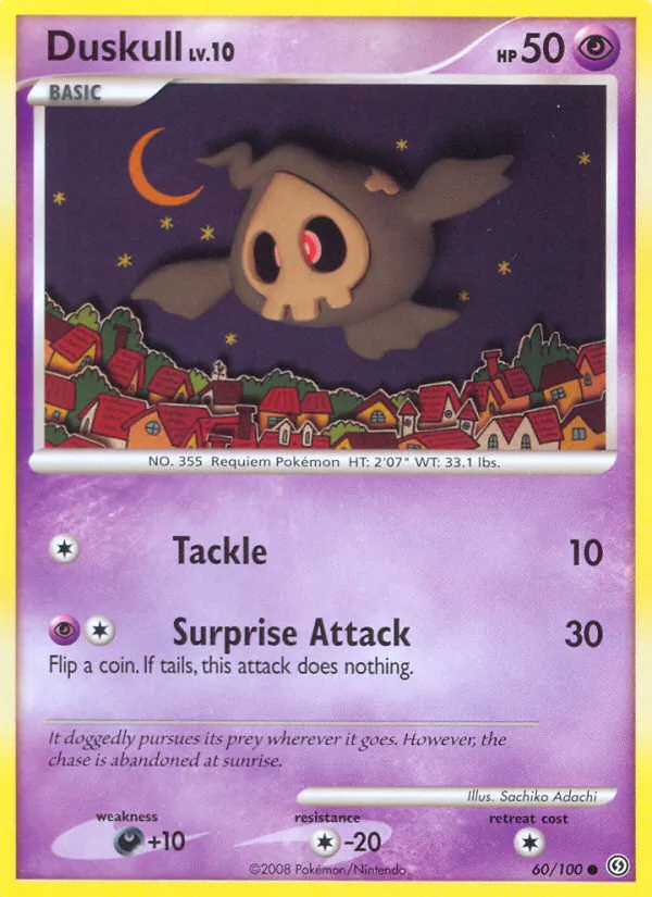 Duskull — Stormfront #60 (Pokémon TCG card)