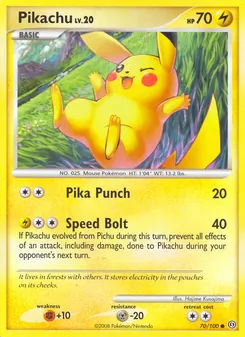 Pikachu (Stormfront #70)
