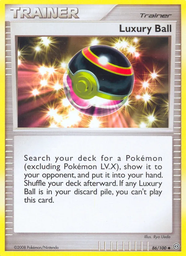 Luxury Ball — Stormfront #86 (Pokémon TCG card)