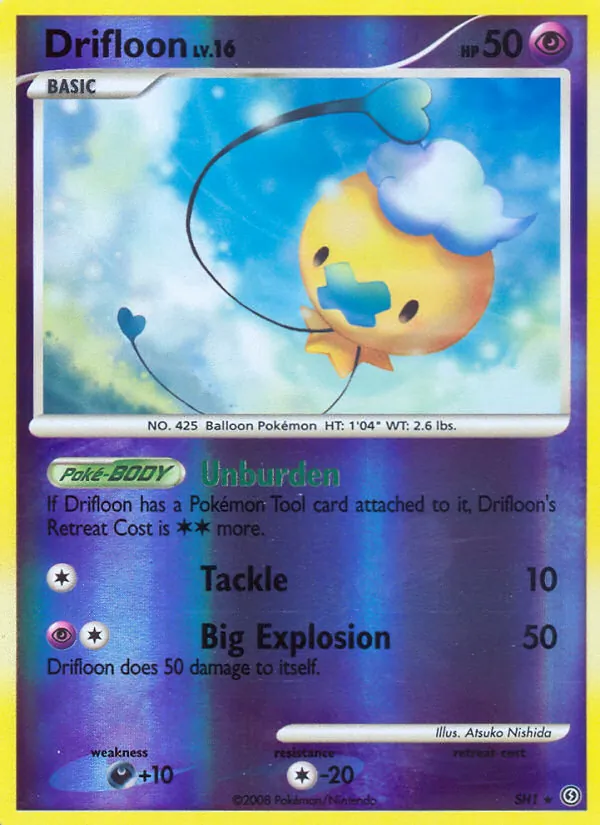 Drifloon — Stormfront #SH1 (Pokémon TCG card)