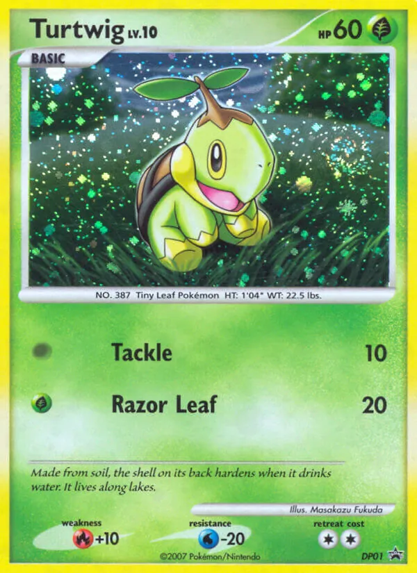 Turtwig — DP Black Star Promos #DP01 (Pokémon TCG card)