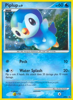 Piplup (DP Black Star Promos #DP03)