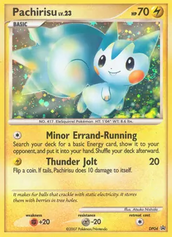 Pachirisu (DP Black Star Promos #DP04)