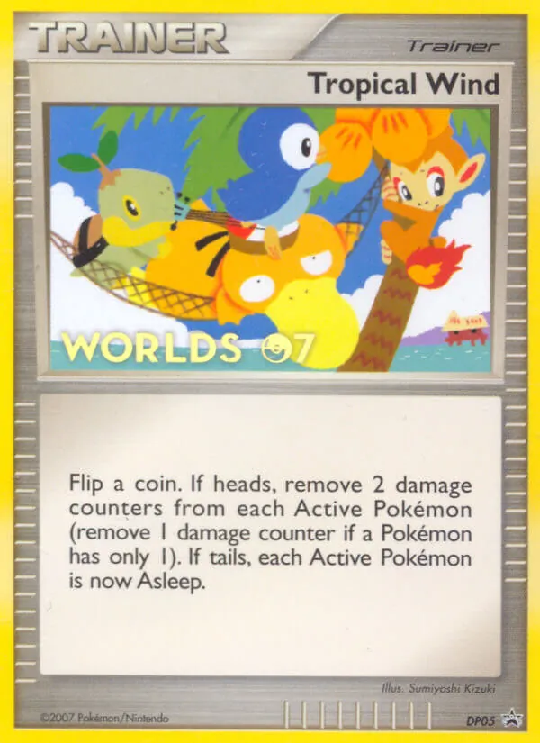 Tropical Wind — DP Black Star Promos #DP05 (Pokémon TCG card)