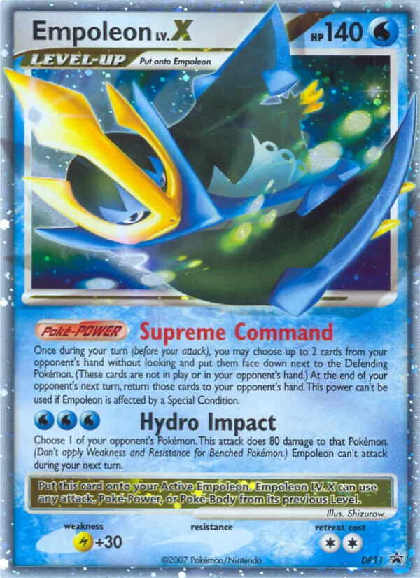 Empoleon — DP Black Star Promos #DP11 (Pokémon TCG card)